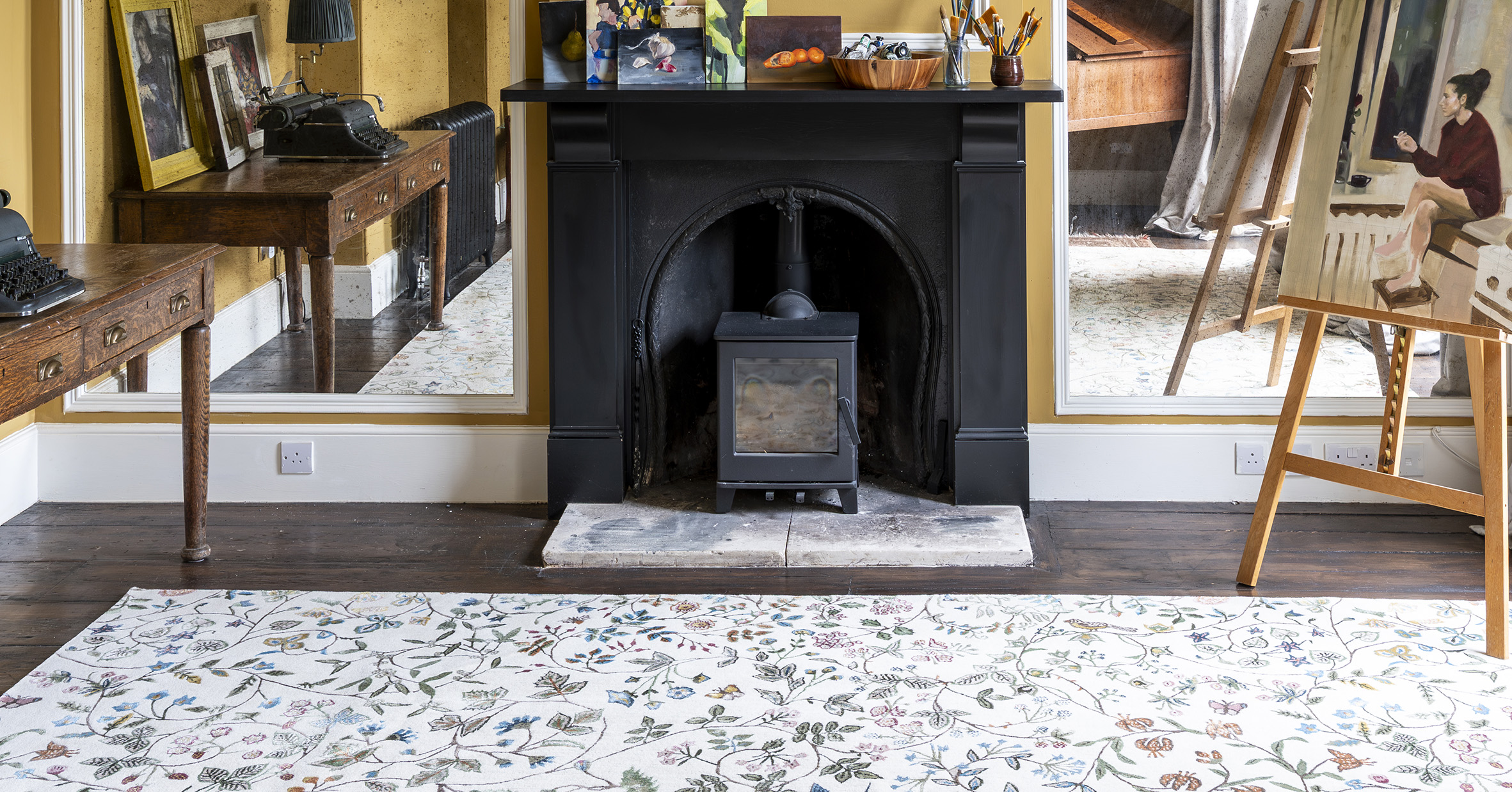 windrush rug in living room